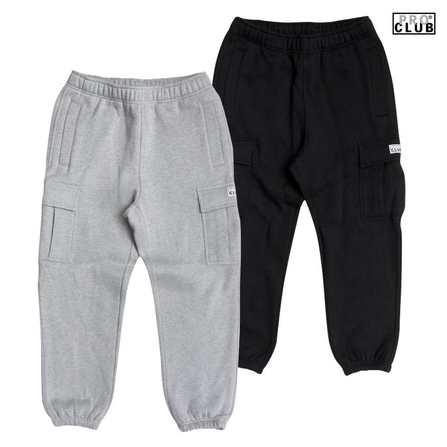 新品未使用 PROCLUB プロクラブ スウェットカーゴパンツ サイズM PRO CLUB（プロクラブ） スウェットパンツ カーゴパンツ ロングパンツ