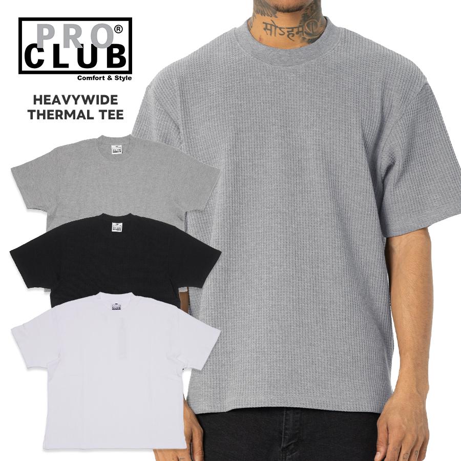 PRO CLUB（プロクラブ） サーマル Tシャツ 半袖 ショートスリーブ