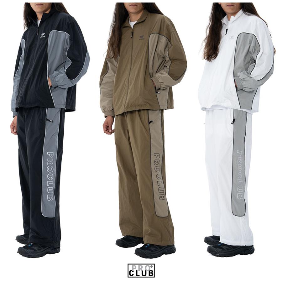 10月上旬頃発送予定】PRO CLUB プロクラブ トラックパンツ