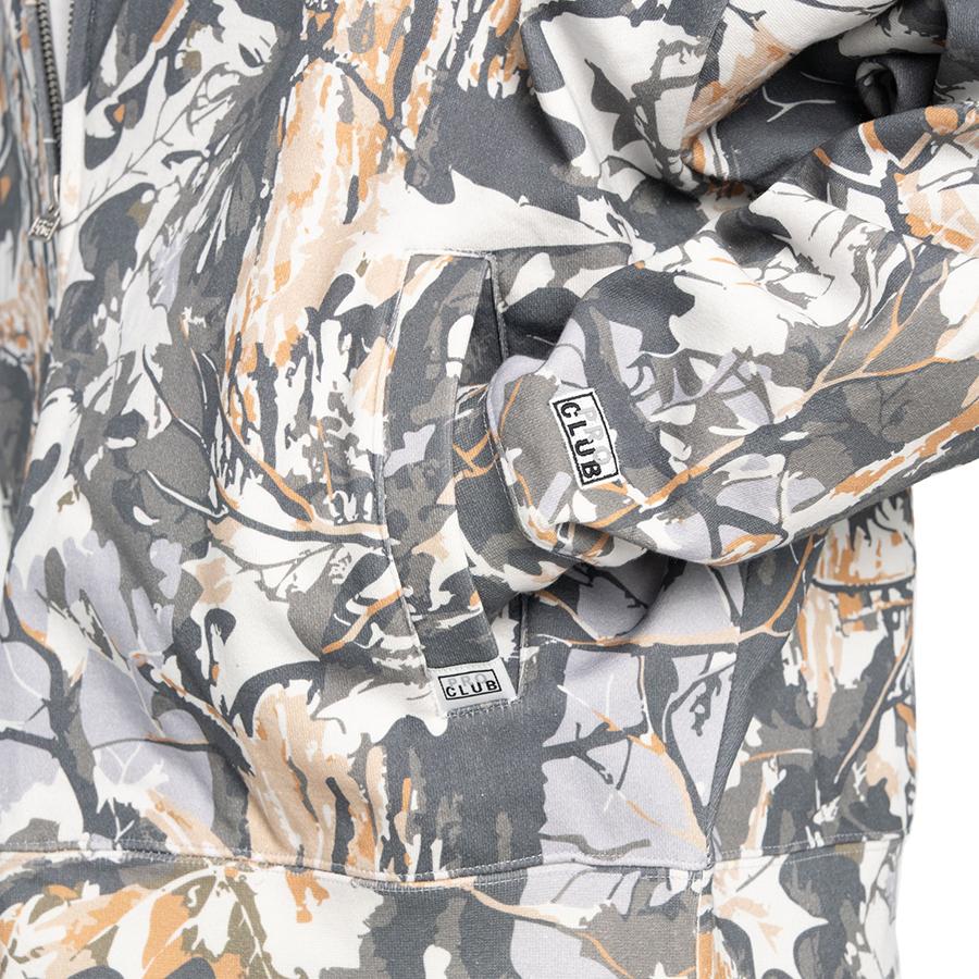 PRO CLUB（プロクラブ） PRO CLUB HEAVYWIDE ZIP UP HOODIE【SNOW TREE