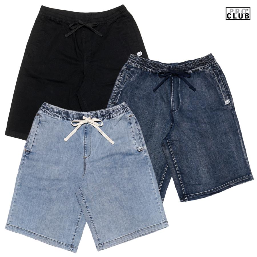 INDIEPICT デニムショートパンツ Lサイズ PRO CLUB（プロクラブ） デニムショーツ ハーフパンツ ショートパンツ