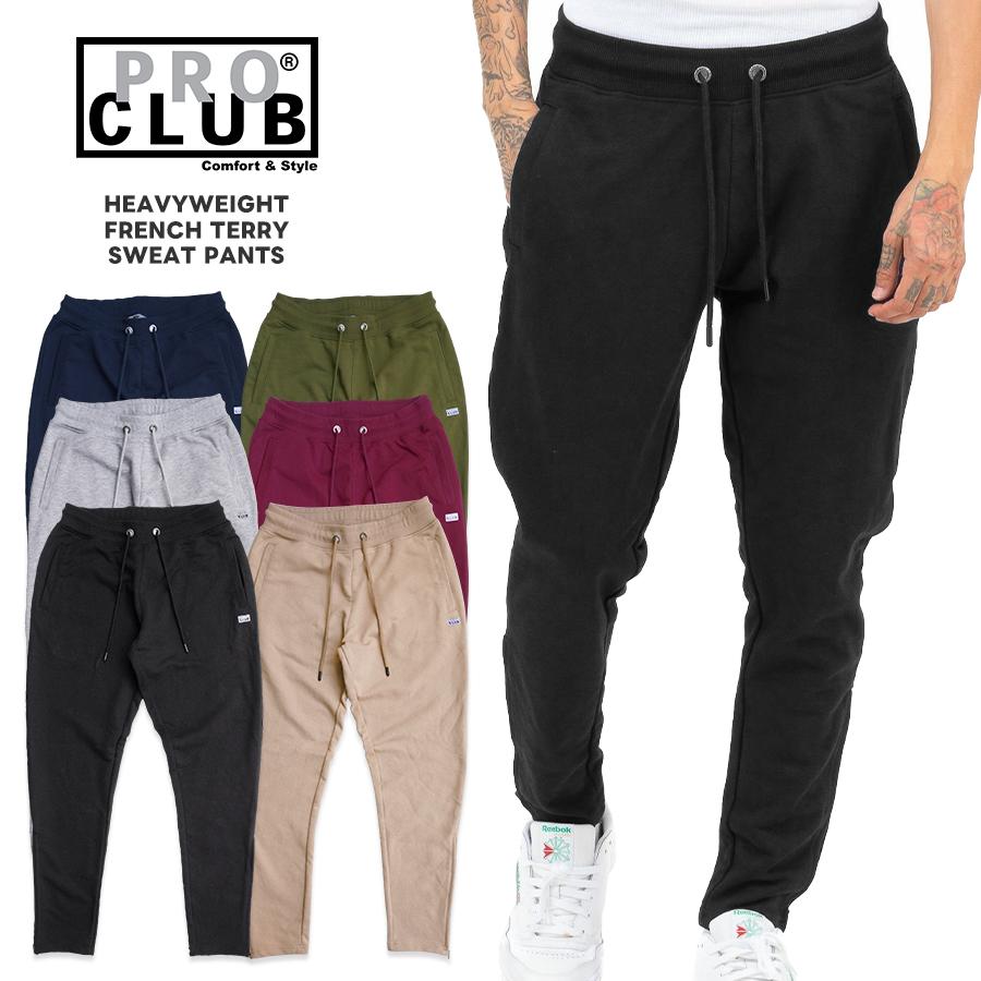 PRO CLUB プロクラブ フレンチテリー スウェットパンツ ジョガー