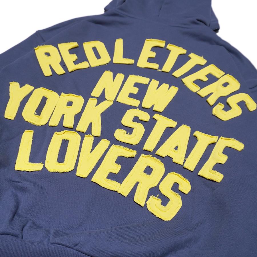 RED LETTERS レッドレターズ パーカー スウェット プルオーバー フード フーディ 長袖 ロングスリーブ NY 服 大きいサイズ ...