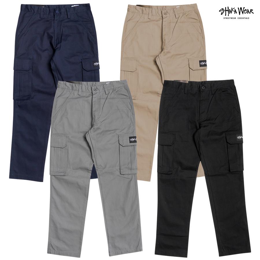 SHAKA WEAR シャカ シャカウェア ツイル カーゴパンツ ロング SHAKA WEAR シャカ シャカウェア ツイル カーゴパンツ ロング
