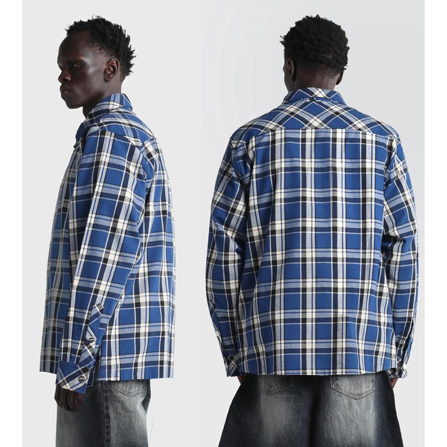 SHAKA WeAR（シャカウェア） SHAKA WEAR PLAID JACKET【BLACK/BLUE 