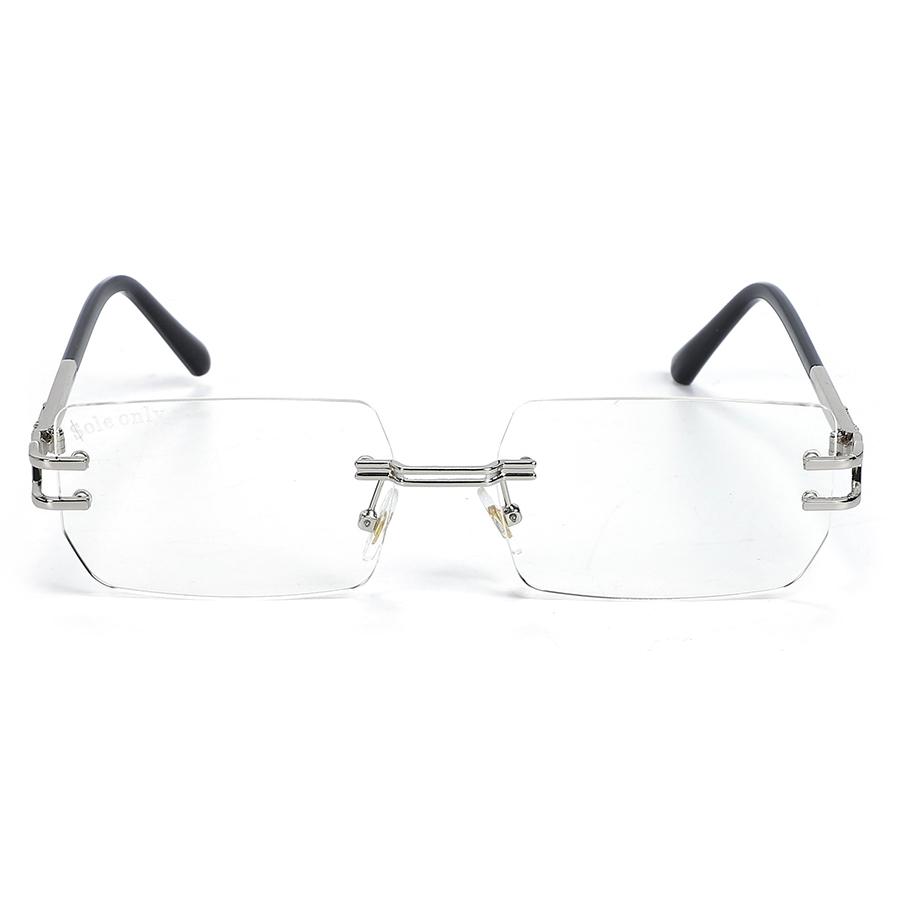 OLE ONLY サングラス リムレス クリア メガネ アイウエア RIMLESS