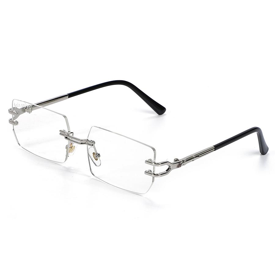 OLE ONLY サングラス リムレス クリア メガネ アイウエア RIMLESS