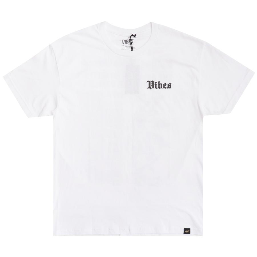 VIBES バイブス Tシャツ 半袖 バイブスペーパー ロゴ プリント｜indooronline｜02