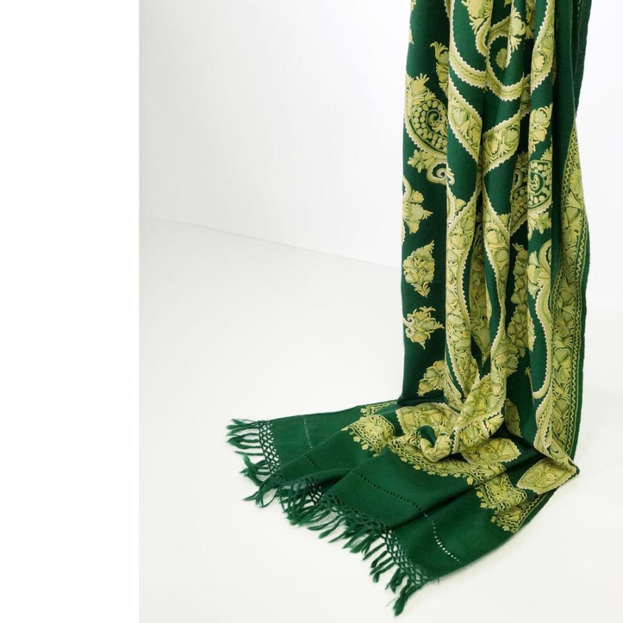 InDream アーリ刺繍ストール グリーン 大判  ギフト おしゃれ 着物ショール クリスマス ギフト 誕生日 プレゼント 50代 60代 70代 |  | 10