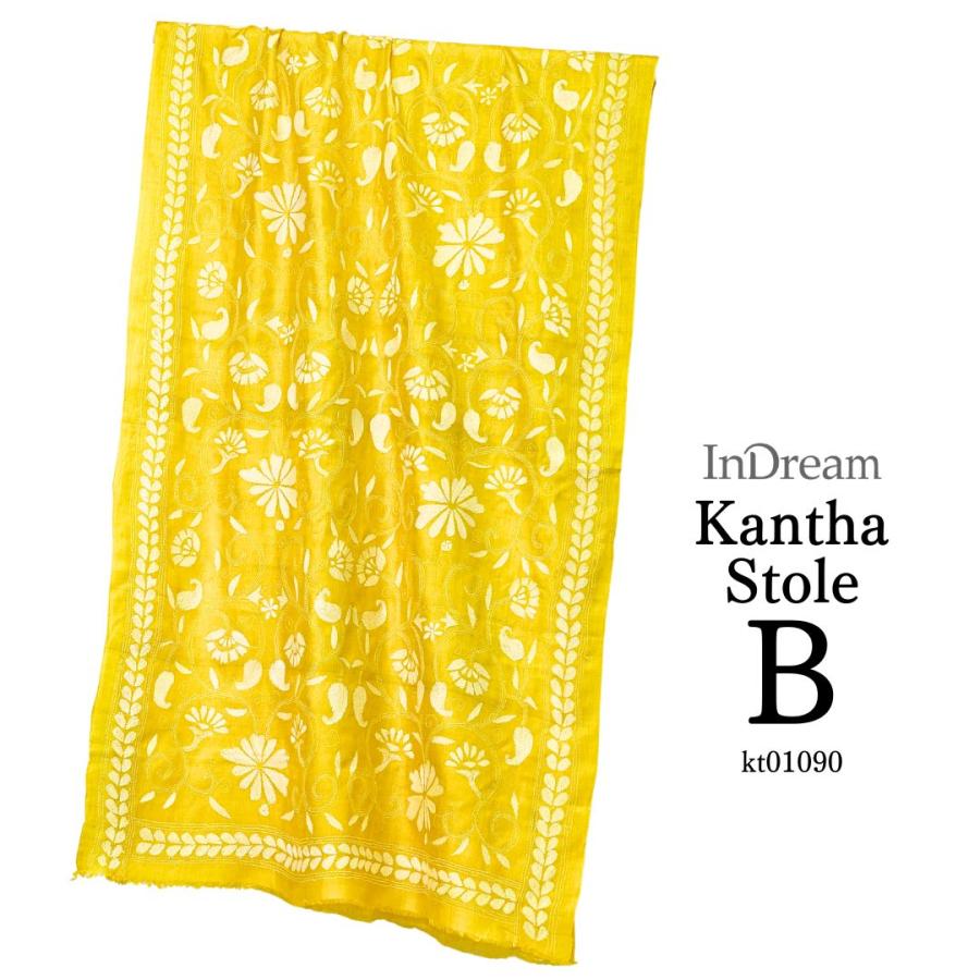 InDream 刺繍ストール カンタ 85×250cm インテリア スカーフ シルク 刺し子 インテリア  敬老の日 ギフト 誕生日 プレゼント 女性 60代 70代 |  | 11