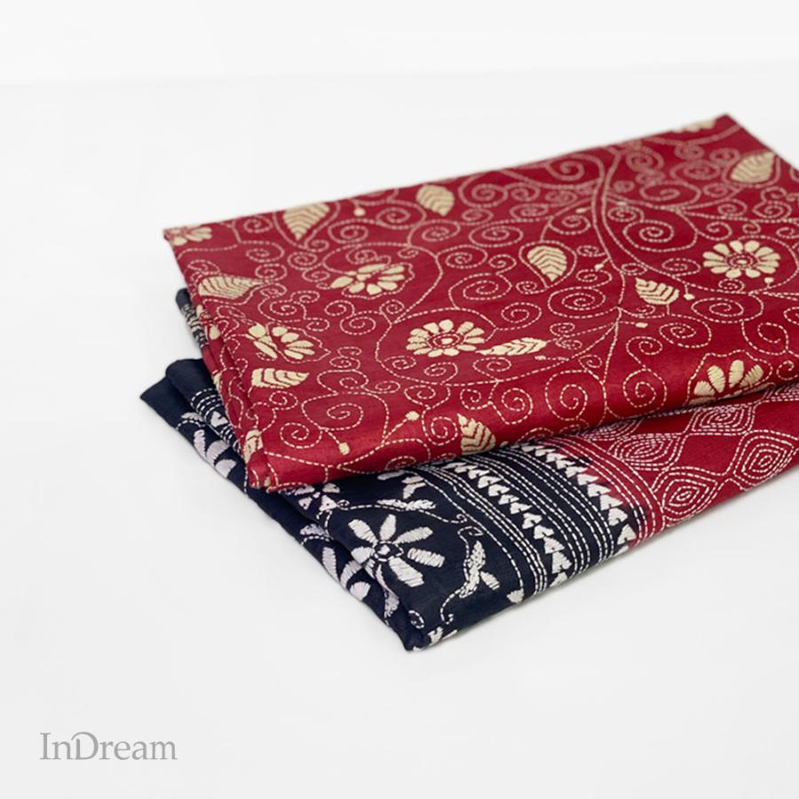 InDream 刺繍ストール カンタ 90×255cm インテリア マフラー 誕生日 プレゼント 春 夏 秋 冬 クリスマス ギフト 誕生日 プレゼント 女性 60代 70代 | 