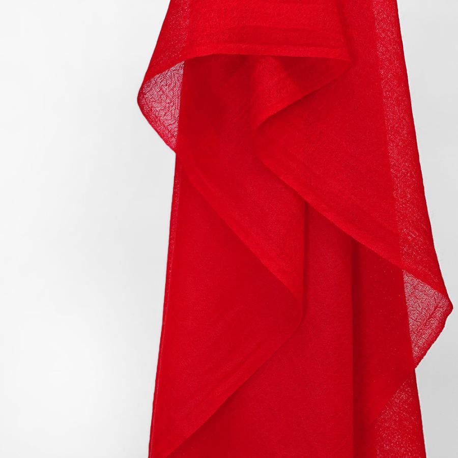 InDream パシュミナ エアリー ストール マフラー カシミヤ100% 大判 手織り レッド 赤 還暦祝い   クリスマス ギフト 誕生日 プレゼント 女性 60代 70代 |  | 01