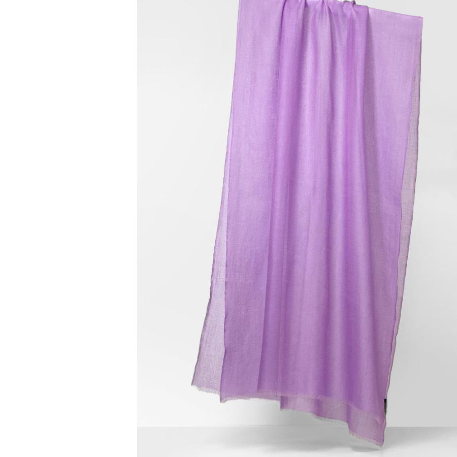 InDream パシュミナ エアリー ストール マフラー カシミヤ100% 大判 手織り パープル 紫 古希祝い   クリスマス ギフト 誕生日 プレゼント 女性 60代 70代 |  | 04