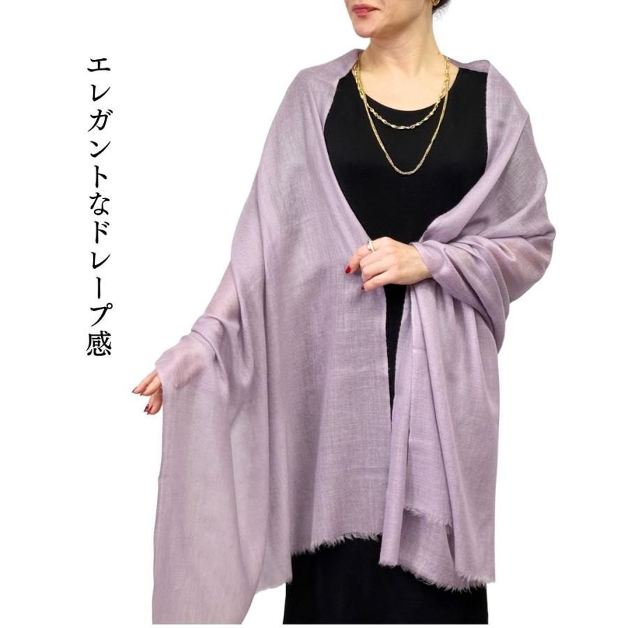InDream パシュミナ ライト ウェイト ストール マフラー 手織り 大判 薄手 カシミヤ 100% 秋 冬 ストール レディース メンズ 誕生日 |  | 04