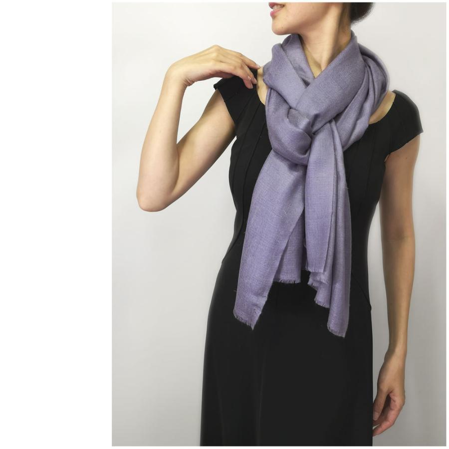 InDream パシュミナ ストール リングショール マフラ― カシミヤ100% ダイヤ地紋 3色   クリスマス ギフト 誕生日 プレゼント 女性 60代 70代 |  | 11