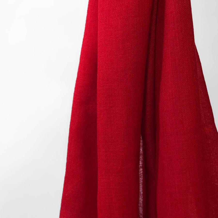 InDream 手織り パシュミナ ストール リングショール マフラ― カシミヤ100% 赤 春 秋冬  クリスマス ギフト 誕生日 プレゼント 女性 60代 70代 |  | 01