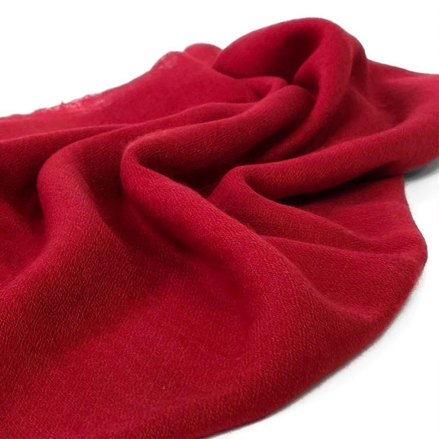 InDream 手織り パシュミナ ストール リングショール マフラ― カシミヤ100% 赤 春 秋冬  クリスマス ギフト 誕生日 プレゼント 女性 60代 70代 |  | 03