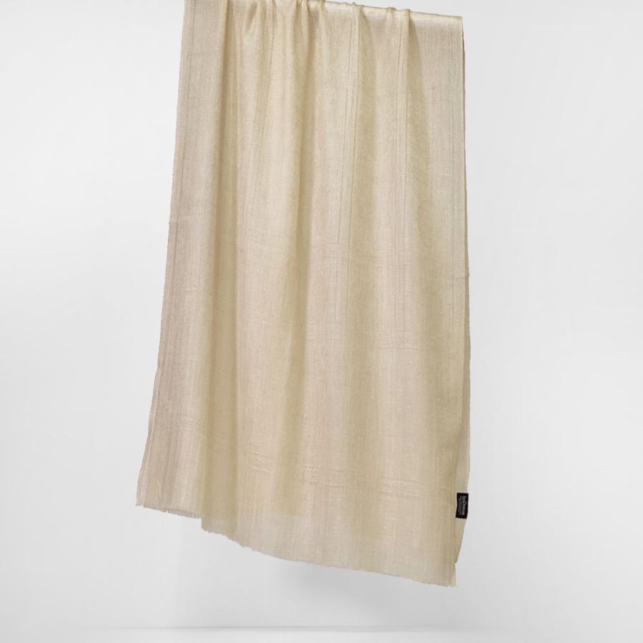 InDream パシュミナ ストール 透かし格子柄 一点もの マフラー ベージュ カシミヤ100％ おすすめ クリスマス ギフト 誕生日 プレゼント カシミア 秋冬 |  | 06