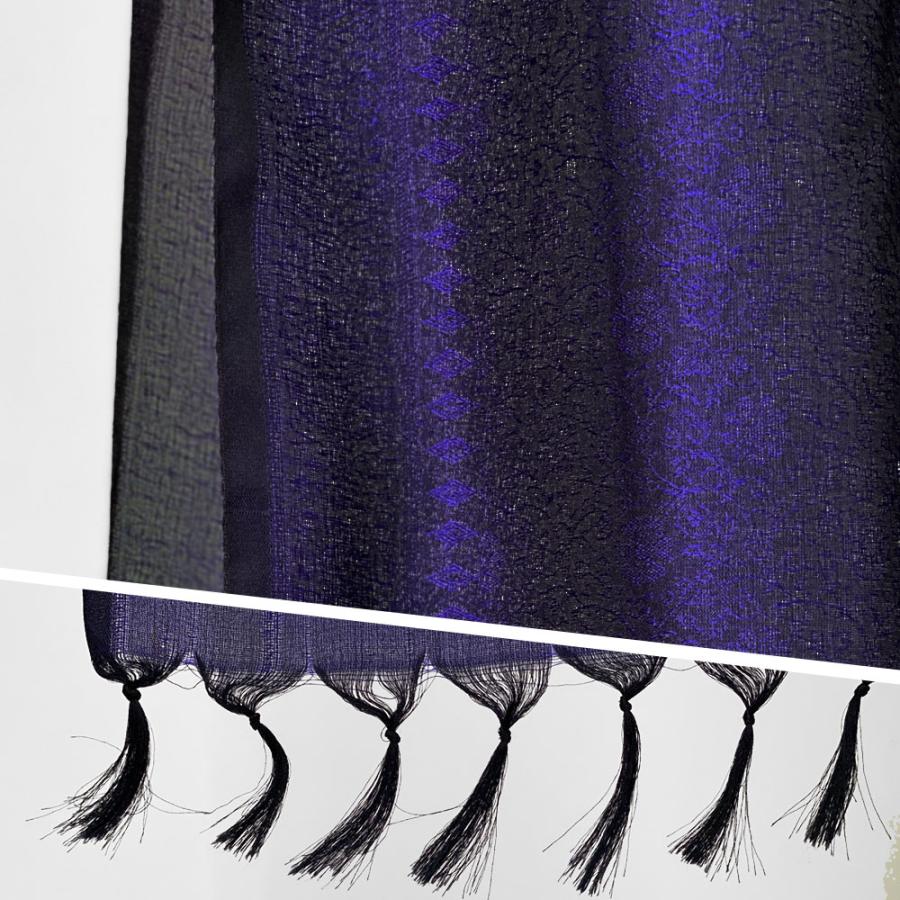 InDream ペイズリー柄シルクスカーフ おしゃれ ストール 手織り パープル   クリスマス ギフト 誕生日 プレゼント 女性 60代 70代 |  | 08