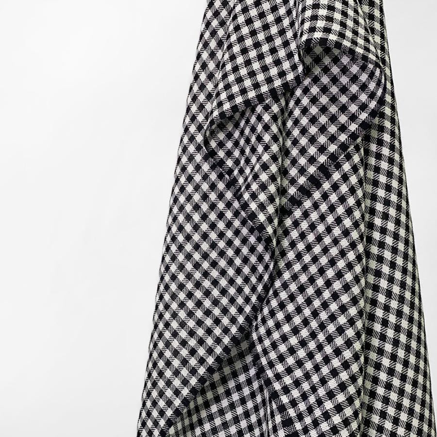 InDream ストール シルクウール 無地 カジュアル チェック モノトーン   クリスマス ギフト 誕生日 プレゼント 50代 60代 70代 |  | 01