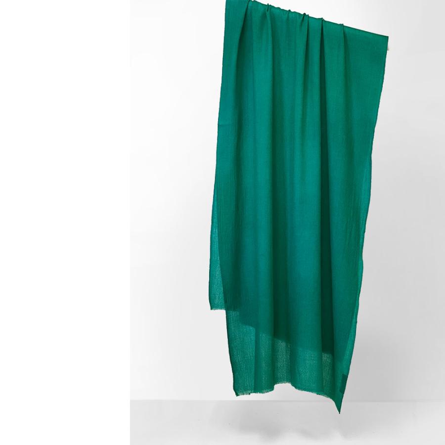 InDream シルクウール ストール 大判 70cmx200cm  グリーン 薄手   クリスマス ギフト 誕生日 プレゼント 女性 60代 70代 ひざ掛け メンズ |  | 04