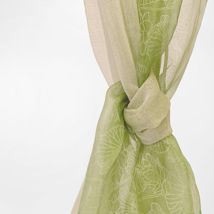 InDream シルクウールストール 緑(グリーン) ビーズ レース スパンコール 還暦 古希 ギフト 旅行  クリスマス ギフト 誕生日 プレゼント 女性 60代 70代 |  | 01