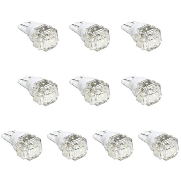 10個セット 12v Flux5連 T10 Led ウェッジ球 ホワイト 激安商品
