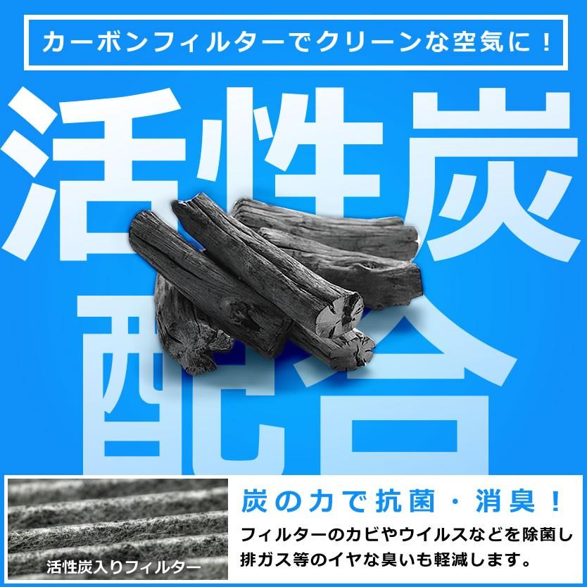 トヨタ GXE10/SXE10 アルテッツァ H10.10-H17.9 車用 エアコンフィルター キャビンフィルター 活性炭入 014535-0830｜inex-2｜03