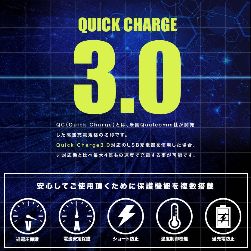 NHW20 プリウス 急速充電USBポート 増設キット クイックチャージ QC3.0 トヨタBタイプ 青発光 品番U14｜inex-2｜02