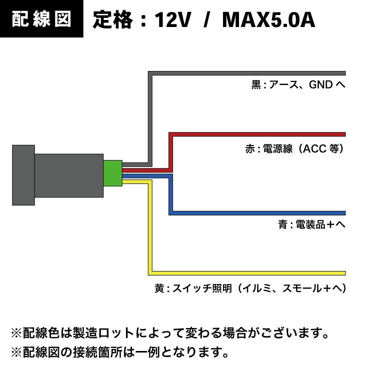 S320V S321V ハイゼットカーゴ LED サービスホールスイッチ 増設 ON