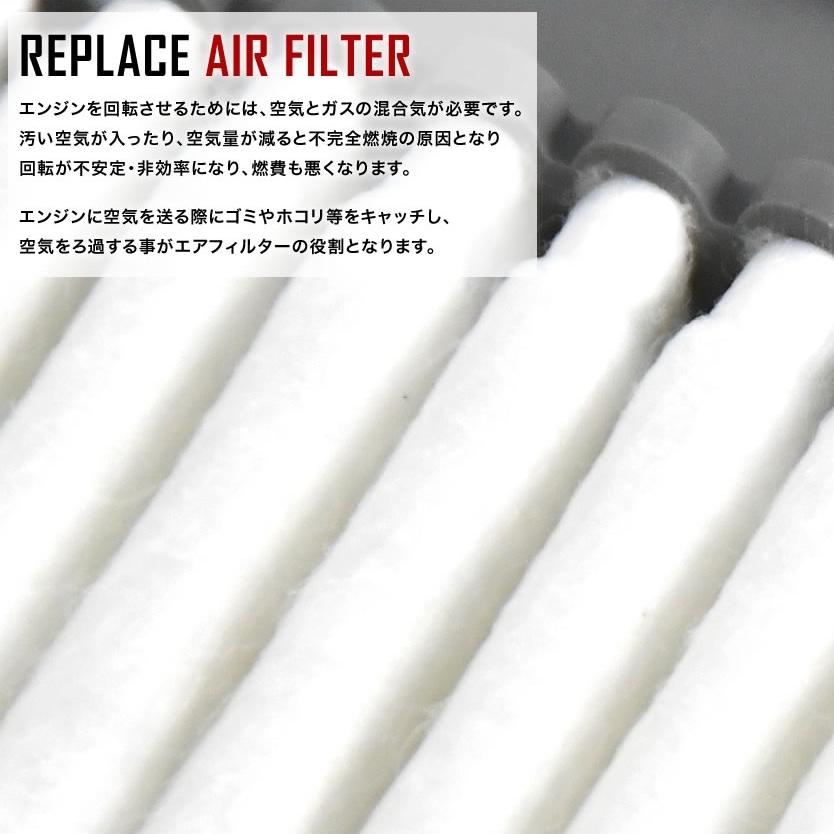 互換品】 MH44S ワゴンRスティングレー エアフィルター エアクリーナー