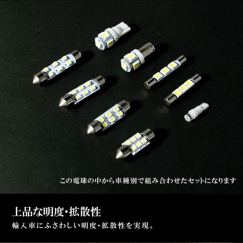 フィアット 13909 パンダ [H25.6-] LED ルームランプ 【SMD 11発 2点