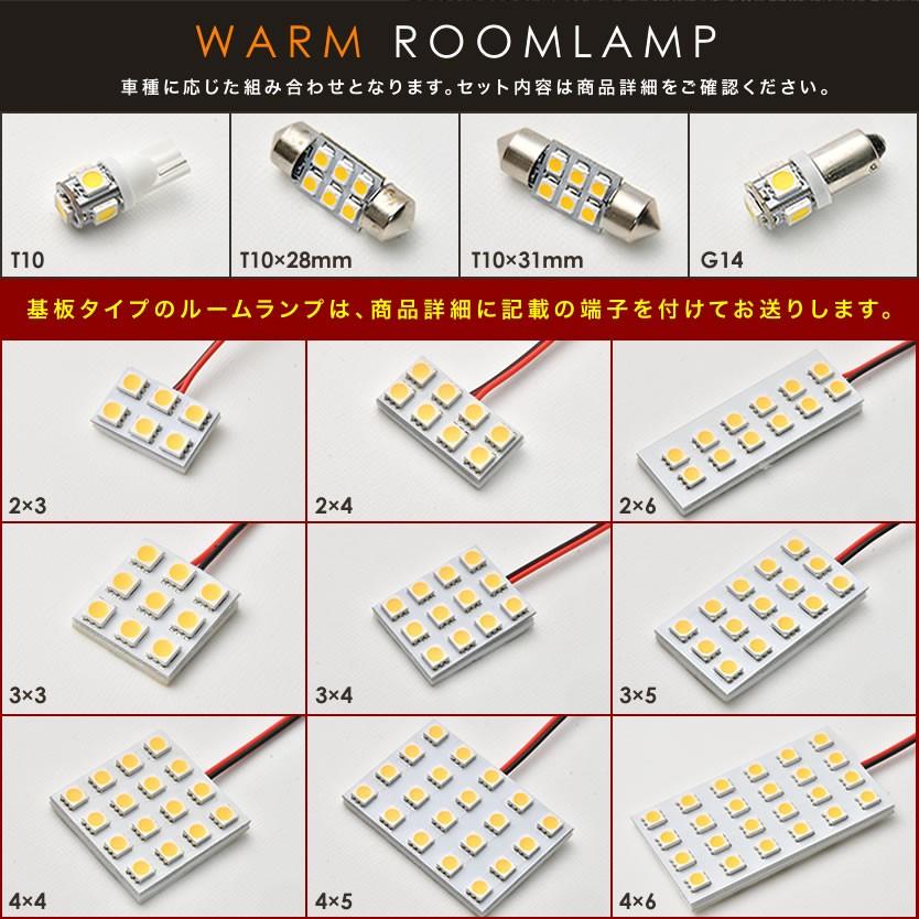 ルームランプ LED 暖色 総発光数72発 HG21S セルボSR [H18.11-H21.12] 1点セット｜inex-2｜03