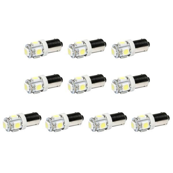 開店祝い 10個セット 24v Smd5連 G14 Ba9s T8 5 Led 電球 トラック デコトラ ダンプ バス 大型車用 ホワイト 無極性 Discoversvg Com