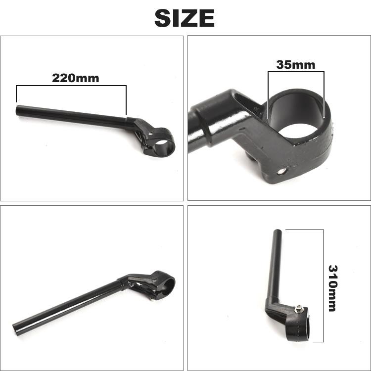 ZRX400 ZRX1100 ZRX1200 ダエグ セパレートハンドル VFタイプ 35φ 35