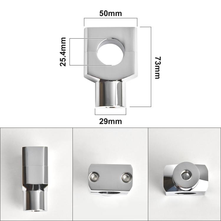 シャドウ400 シャドウ750 ハンドルポスト ハンドルライザー 25.4mm 1