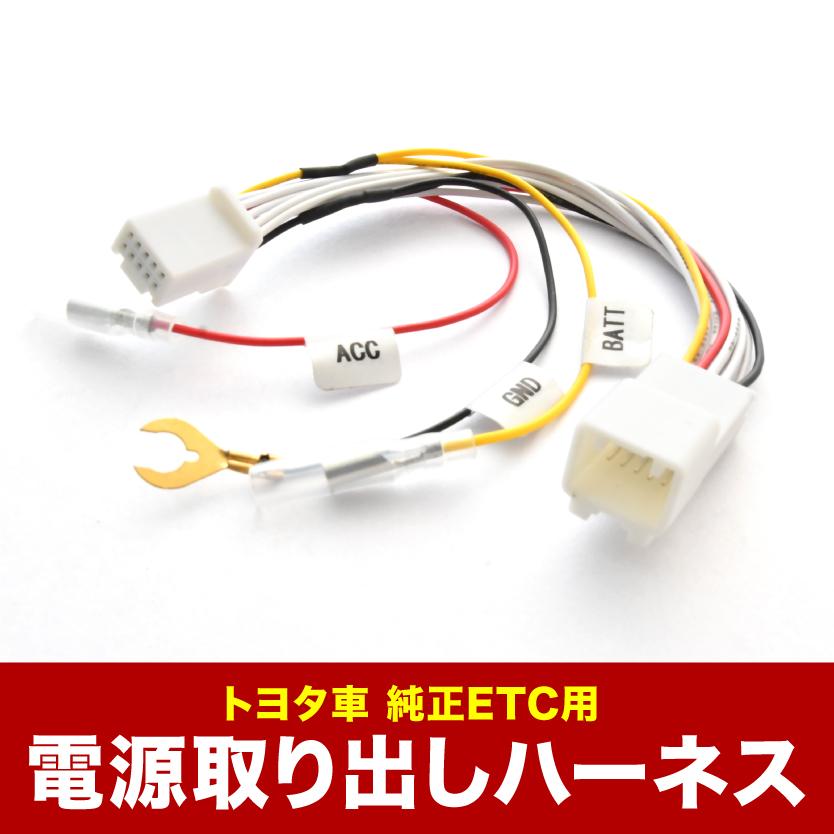 ZVW/MXWH60/65 プリウス トヨタ純正ETC用コネクター 電源取り出し