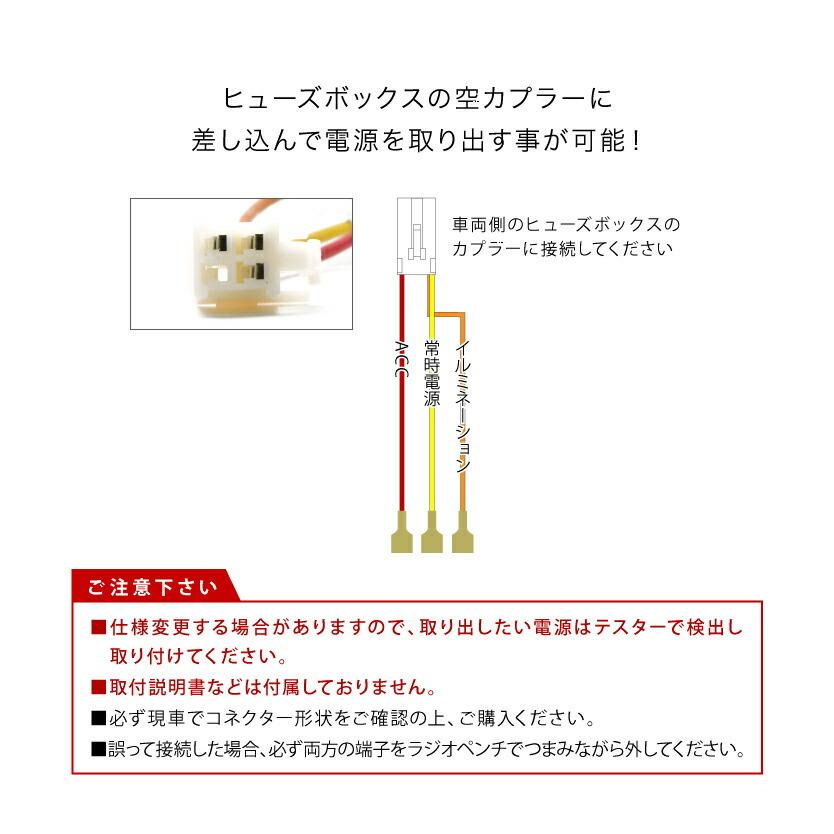 CY3A 4A 6A CX3A ギャランフォルティス ヒューズボックス 電源取り出し