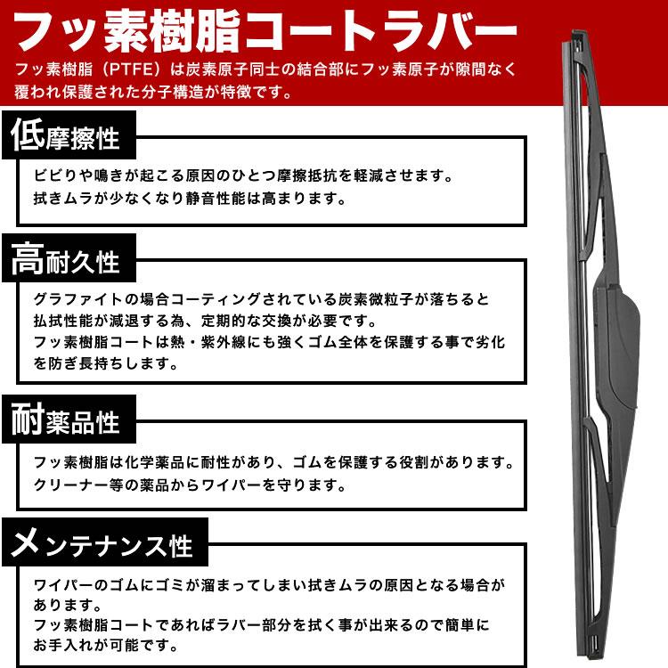 リアワイパー ブレード 300mm 1本 プジョー 308 T7 SW1.6THP ABA-T7W5FT/ABA-T7W5F02 2008.5-2014.1 社外品 RH1｜inex｜03