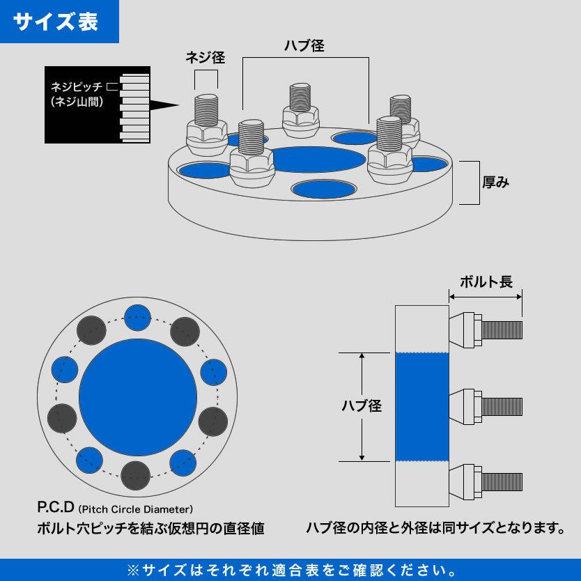 200系ハイエース[H16.8-]ワイドトレッドスペーサー ワイトレ 2枚セット