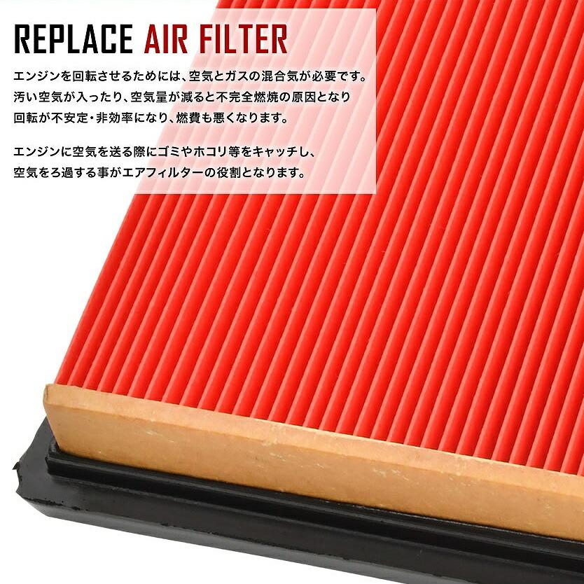 互換品】 MR52S ハスラー エアフィルター エアクリーナー R2.1