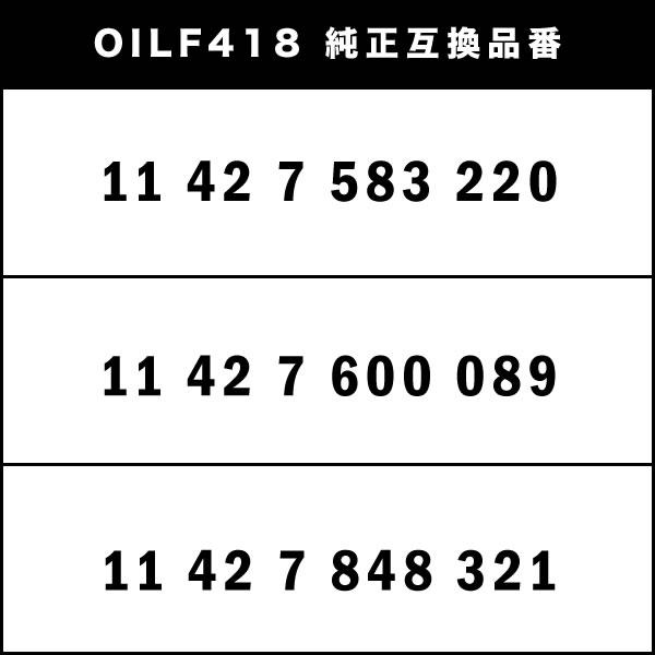 オイルフィルター オイルエレメント ロールス・ロイス カリナン  2018.06- 互換品 Rolls-Royce OILF418｜inex｜03