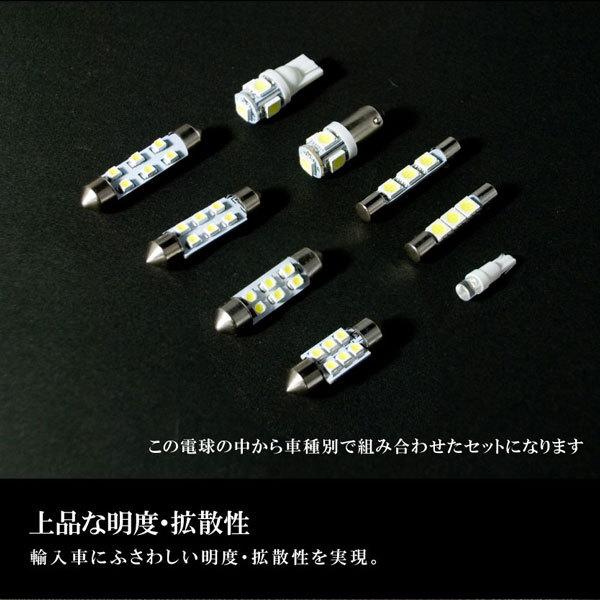 アウディ 8X A1 [H23.1-]  LED ルームランプ 【SMD LED 25発 5点セット】｜inex｜02