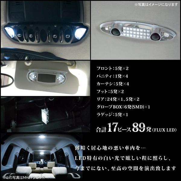 R60ミニクロスオーバークーパー ルームランプ LED RIDE 89発 17点 [H23