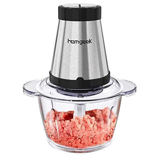 Homgeek フードプロセッサー ガラス おろし器300w 二つモード 1 2lボウル 肉ミキサー 一台多役 4枚刃カッター 操作 Wss 53srzjuixxvt Infeed One 通販 Yahoo ショッピング