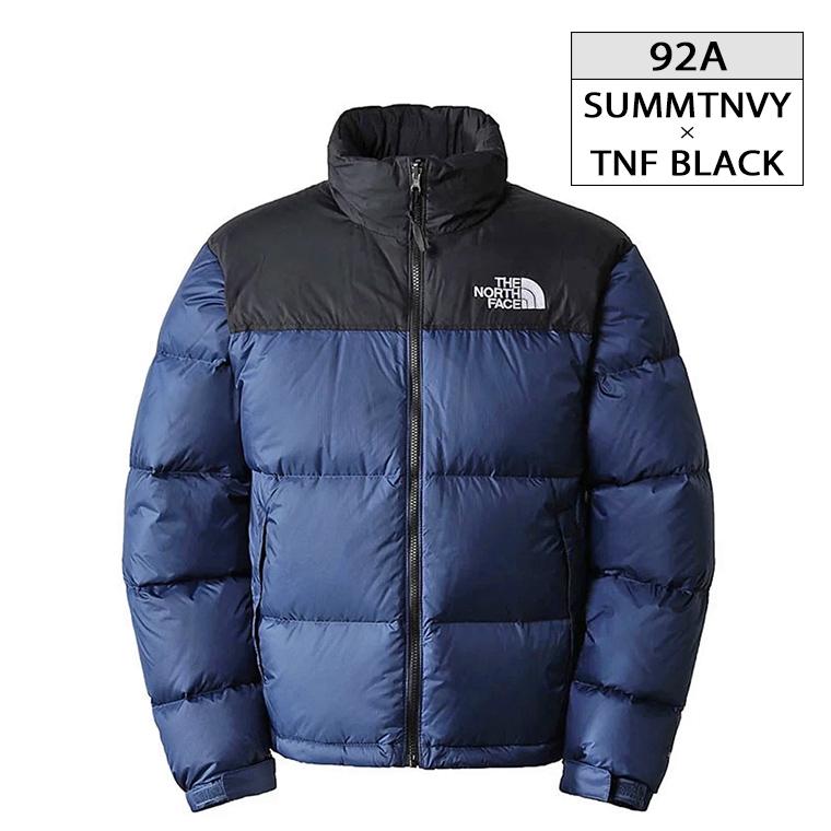 90s アメリカニーノ　ダウン　青と黒 取り外し可能フード　激レア　ヌプシ 90s アメリカニーノ ダウン 青と黒 取り外し可能フード 激レア