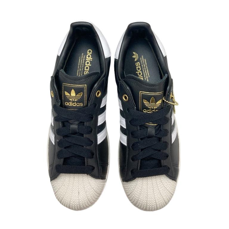 アディダス SUPERSTAR Ⅱ ブラック 25 新品KI0981 adidas アディダス SUPERSTAR II ｺｱﾌﾞﾗｯｸ/ﾌｯﾄｳｪｱﾎﾜｲﾄ スニーカー