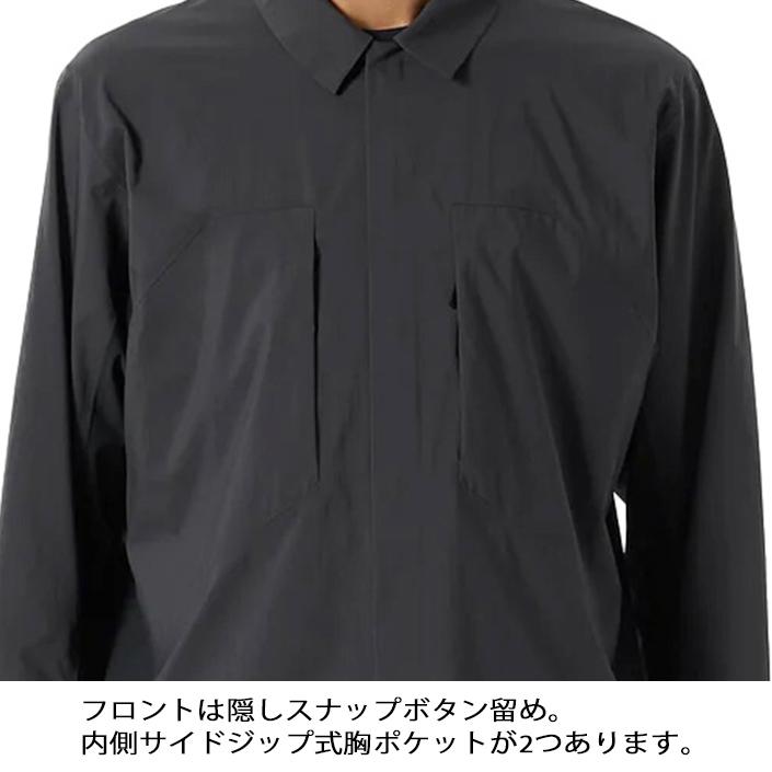 アークテリクス ヴェイランス ARCTERYX VEILANCE ジャケット メンズ FERMAT JACKET ファーマットジャケット X000006751 ブラック BLACKの画像