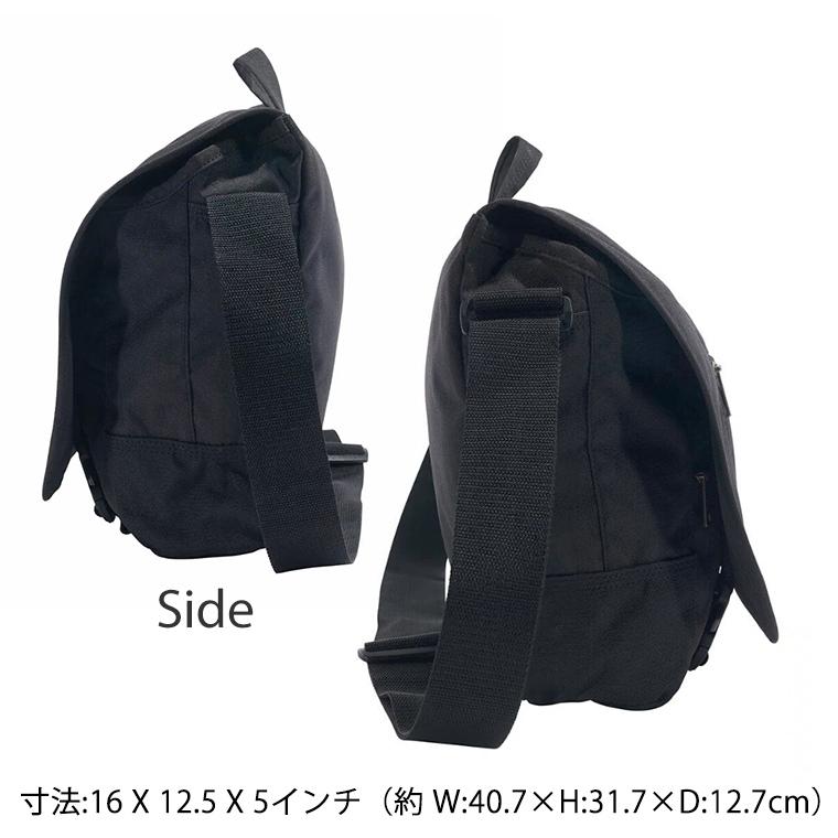 週末セール　carhartt メッセンジャーバッグ ブラック Carhartt 「Carhartt」 メッセンジャーバッグ FREE ブラック