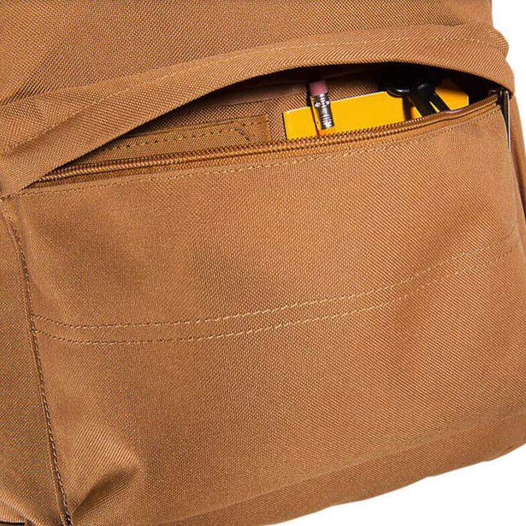 カーハート リュック CARHARTT 21L Classic Backpack クラシック バックパック CB0553 B0000553 メンズ レディース BLACK CARHARTT BROWN ブラック ブラウンの画像
